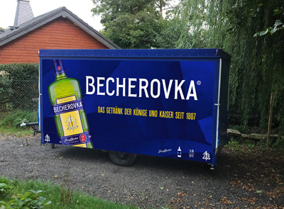 Jana Becherovka Events – Referenzprojekt von WilMa Design
